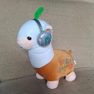 Alpaca doll with music, imported plush material, 28cm alpaca doll,/