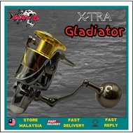 SAWA-D X-TRA GLADIATOR | SW Spinning Reel | High Speed 6.2:1 | Max Drag 12kg / 18kg | All Metal Body