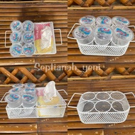 Mineral Water Rack Guest Table Decoration+Tissue Rack/Glass Mineral Water Holder+Tissue Holder