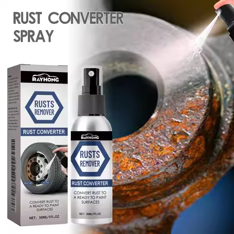 Rust Converter Spray Acid Based Formula Converts Rust into Protective Coating Prevents Corrosion for