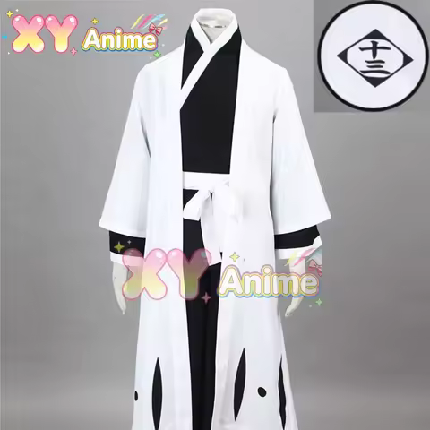 XY Anime Bleach Jushiro Ukitake 3rd Version Captain 13th Division Cosplay Costume Halloween