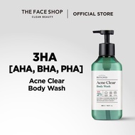 BEYOND Acne Clear Body Wash AHA BHA PHA 500ml - Acne Treatment Body Wash, Back Acne, Suitable for Se