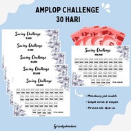 Saving Challenge Envelope Saves 30 Days