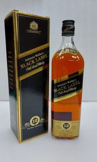 Johnnie Walker Black Label 12 Year Extra Special (1 Litre) vintage Scotch whisky