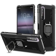 SONY Xperia 1II SOG01 SO-51A/ 10II SOV43 SO-41A エクスペリア ケース バンパー 旅行 車載用 オフィス 頑丈 TPU スタンド機能付き リング付き 耐摩擦 耐衝撃