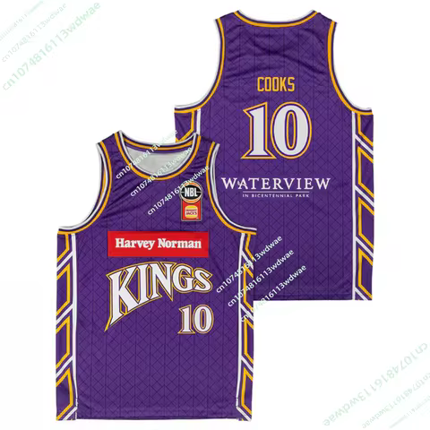 New Arrivals 2026 Australia NBL Basketball Jersey Vest Sydney Kings 3D Print Quick-dry Men's Sports