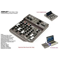 mixer audio Ashley better4 mixer Ashley 4channel.bluetooth USB