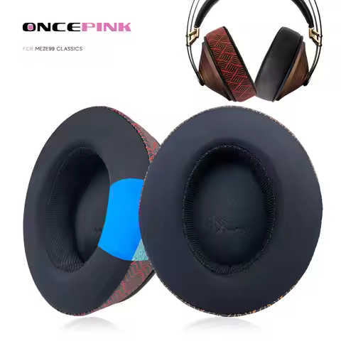 Oncepink Replacement Ear Pads for Meze99 Classics Headphone Cooling Gel Cushion Temperature Earpads 