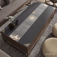 Tablecloth New Chinese Style Coffee Table Mat Oil-Proof Leather Silicone Chinese Style Dining Table 