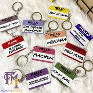 CUSTOMIZABLE FM | FRIENDS TV Show (Fake names) Metal Keychain