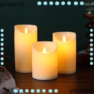 YNATURAL Electronic Candle, Creative Waterproof Outdoor Candles,  Battery Operated Led Night Lights