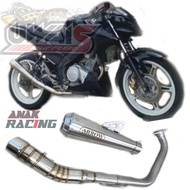 Exhaust FZ150i racing FZ150i FZ150i Vixion New Vixion old exhaust Arrow Pro Race full system'