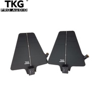 TKG audio UA874WB 2 pieces Active Directional Antenna Splitter Amp system UHF Antenna Integrated Amp for Microphone wireless ua845