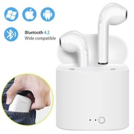 TWS I7S Bluetooth Earphone with Mic Charging Pods I7s with 2 free gift
