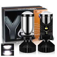 2PCS Universal Headlamps Canbus Y6 H4 LED Car Headlight 6500k Mini Lens Headlight H7 H8 H9 H11 8000L