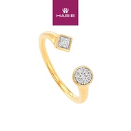 HABIB Diamond Ring in 375/9K Yellow Gold 272160225