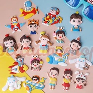 Theme Cute Girl Boy Little Girl Boy Children Cake Topper