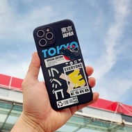 soft case oppo reno 5 reno 6 casing handphone case motif tokyo - hitam oppo reno 6