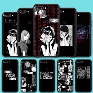 TPU Casing OPPO A12 A11K A12S A12E AX5 A15 A15S A53S A33 A8 A31 2020 W4EO8 Junji Ito Tomie Anime Sof