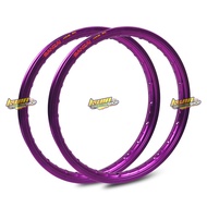 ล้อบันไซ โลบันไซ BANZAI บันไซ ล้ออลูมิเนียม ทรงขอบเรียบ  ขนาด  1.4 ขอบ17 นิ้ว วัสดุอลูมิเนียม ของแท้