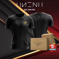 [READY STOCK] BAJU T SHIRT DRYFIT MICROFIBER GYM SHARK 6IX FI9URE (T SHIRT LELAKI / UNISEX)