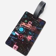 Creative Luggage Tag Travel Suitcase Tag Anti-Lost Anti-Collision Identification Tag Board for Check