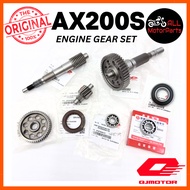[100% ORIGINAL] QJ AX200 AX 200 AX200S ENGINE ENJIN GEAR SET SHAFT BEARING SEAL ORIGINAL QJ MOTOR