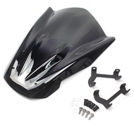 Motocycle Windshield Windscreen With Mounting Brackets For Yamaha MT-07 FZ-07 MT07 FZ07 MT FZ 07 201