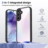 Ốp điện thoại cho Samsung Galaxy A17 A07 A06 A16 A27 A37 A57 Samsunga17 LTE 4G 5G mờ trong suốt Ốp đ