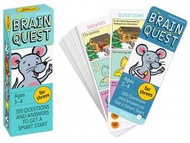 My First Brain Quest Challenge Cards - AGES 3-4 學前全科練習 ｜平行進口