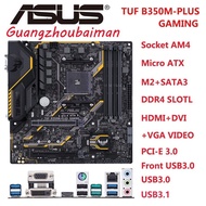 Maker Digital,,,,,, Second-Hand Asus tuf B350M-PLUS GAMING Motherboard AMD B350 AM4 Desktop DDR4