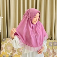 Ciara Pleated Pleated Bergo Instant Hijab Maryam Pleated Ciara combi tile