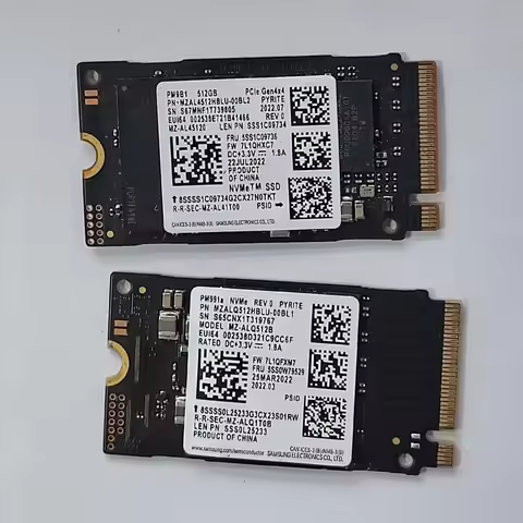 Original SSD PM9B1 1TB 512GB 256GB 2242 SSD PCIe Gen4 x4 NVME M.2 Solid State Drives SSD For Samsung