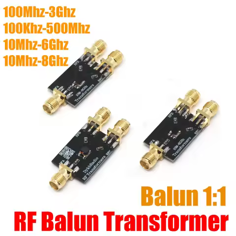 100K-8GHZ ADF4350 ADF4355 RF balun Transformer Single-Port Differential Converter signal Balun 1:1 S