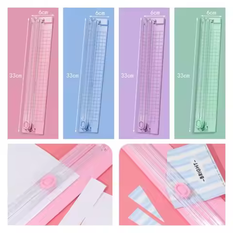 Cutting Supplies Paper Card Photo Paper Cutter Safe Portable Paper Trimmer DIY Crafts Paper Cutting 