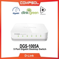 D-Link DGS-1005A 5-Port Gigabit Desktop Switch