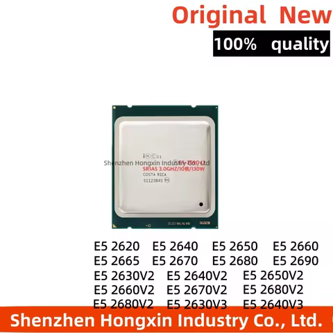 1 piece E5 2630V2CPU22620V4 2640V3 2650V2 2660V2 2670V2 2680V2 2690V4