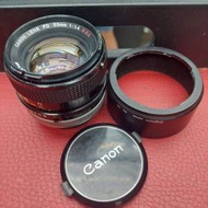 CANON FD 50MM F1.4 S.S.C