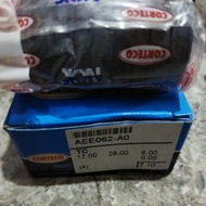 Oil seal sil pully rear mio 17x28x6 NOK CORTECO