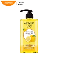 Ginvera World Spa Botanical Oil Shower Gel 600ml Yuzu