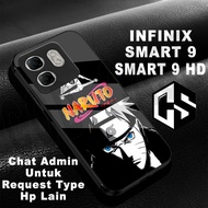 HP Glossy glitter Softcase for type INFINIX SMART 9/INFINIX SMART 9 HD Anime Motif/case infinix smar