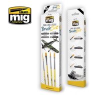AMIG7605 : PANEL LINES AND FADING BRUSH SET - Ammo Mig