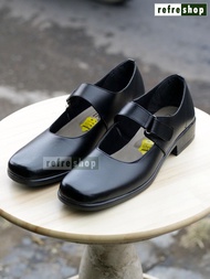 Sepatu Wanita Pantofel Kulit Elegan Berkualitas Nyaman Awet Paskibraka SPWH0101 Refreshop
