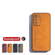 Skin-sensation Huawei P40 4G 5G ANA-AL00 AN00 TN00 NX9 LX4 Elegance Retro Leather Phone Case Non-Sli