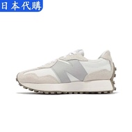[Daigou] NEW BALANCE NB 327 Sea Salt Gray Beige Women's Casual Shoes Sports Anti-Slip Sole WS327KE J