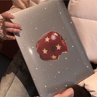 Shesell macbook Case(Glitter)Star Apple Air13 Neo13 Air15 M5/M4 Case For Transparent Pro13/14/16 mac