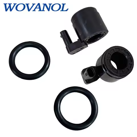 4pcs 37106877553 Air Suspension Repair Kit Rubber Seal+Solenoid Valve For BMW 7Series G11 G12