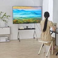 Stand Universal Stand Floor-standing Stainless Steel TV 45 Mobile Screen Smart 75-inch TV Multi-func