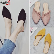 🔥MalayReadyStock🇲🇾Shoes Women Flat Shoes Pointed Shoes Kasut Flats Women Pointed Flats Korean Shoe