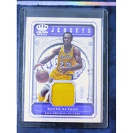 Elgin Baylor NBA Basketball Trading Jersey cards